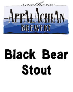 Can of Black Bear Stout